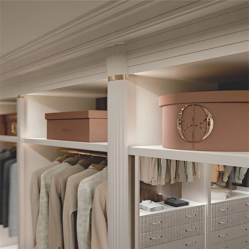 Vermonhouzz модульный женский роскошный водонепроницаемый деревянный шкаф для