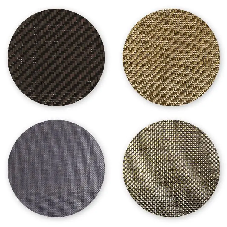 Kualitas tinggi kustom kain hibrida aramid karbon