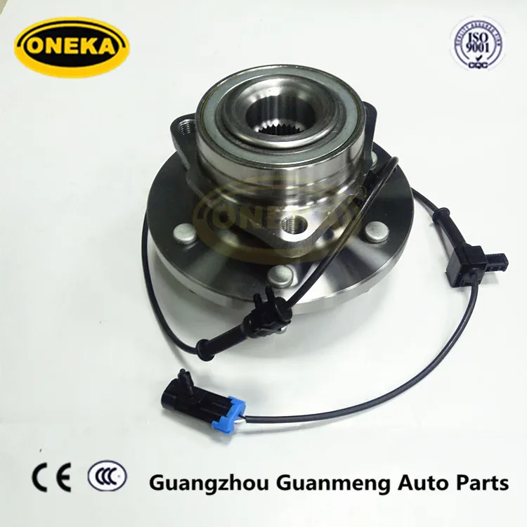 Detroit Axle - Buje De Rodamiento De Rueda Delantera 4WD Para Silverado Sierra Avalanche Express Savana Suburban 1500 Escalade 2002-2006 Reemplazo Del Conjunto De Cubo De Rodamiento De Rueda