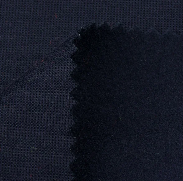 
380gsm 60% модакриловая 40% хлопчатобумажная огнезащитная микрофлисовая ткань 