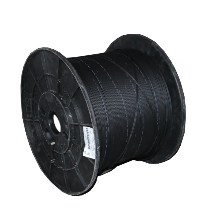 single mode 2 Core G657A LSZH Outdoor Fiber Optic FTTH Drop Cable