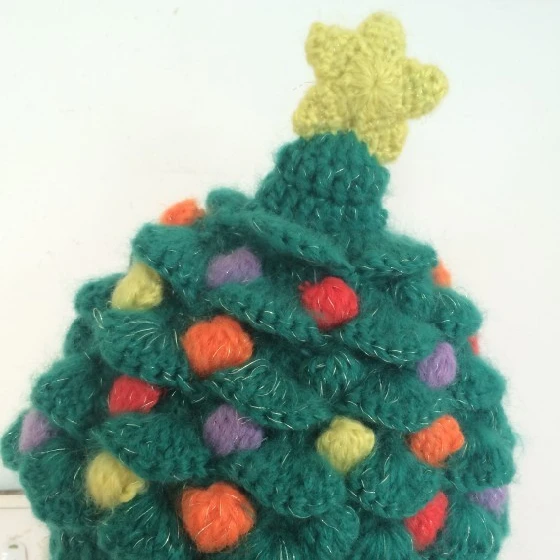 100 アリルソフトモヘア手作りかぎ針編み子供の厚いカラフルなクリスマスツリーの帽子 Buy 子供用クリスマス帽子 おかしいクリスマス帽子 クリスマスの帽子を編んだ Product On Alibaba Com