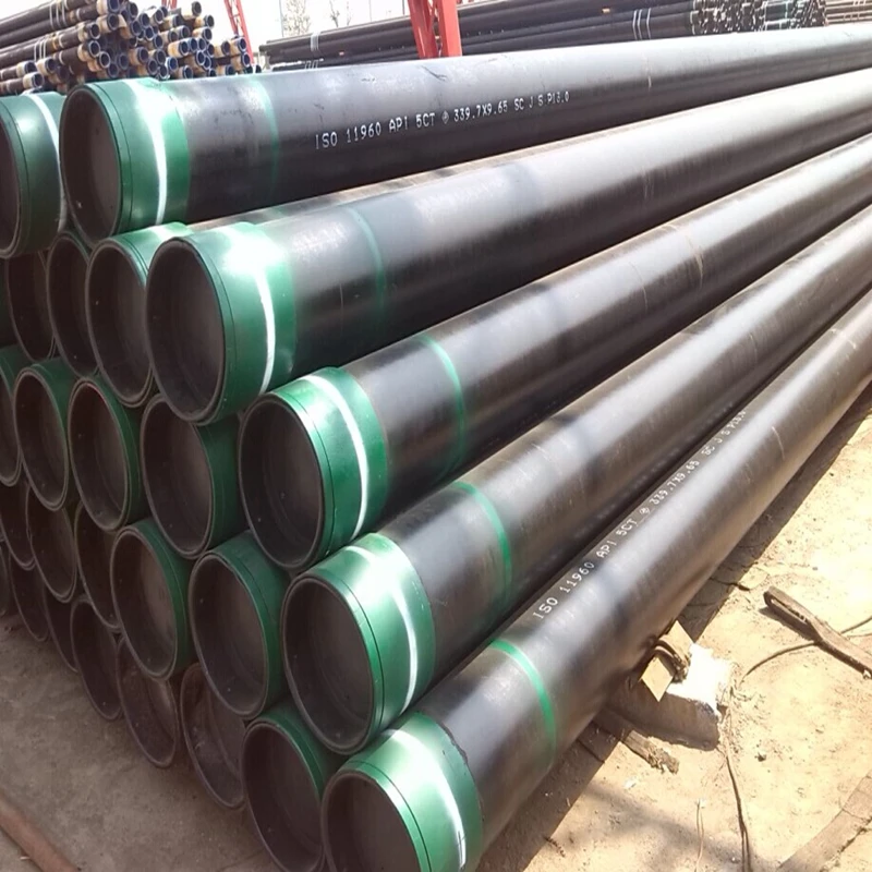 API API 5L 5CT J55 K55 N80 L80 P110 Casing Tube  ISO Standard Seamless Steel Tubes Oil Water Well Pipe Well Casing for Oil Field