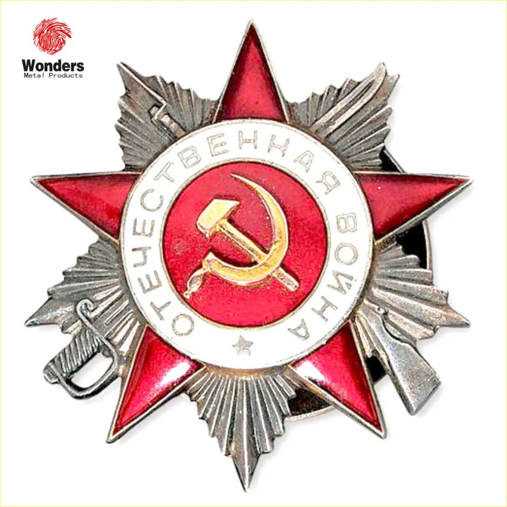 Acrylic stand for Soviet awards 