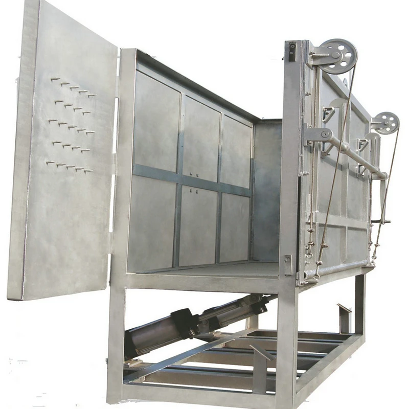 Cow Cow Halal Ritual Kill Slaughter Strike Box for Beef Slaughter House Equipment