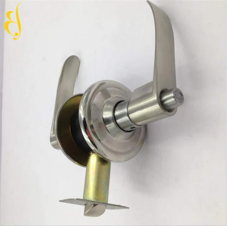 2 Inch Backset French Accordion Connecting Door Handle Lock With Handle