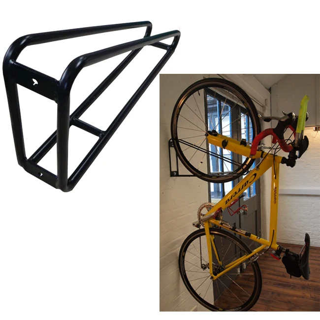 hanging bike rack on wall