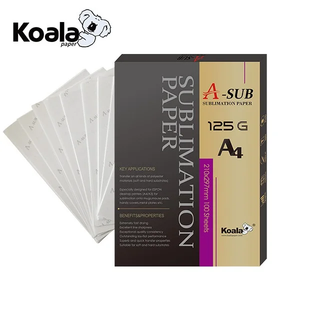 Koala A Sub Sublimation A4 125g Paper - Sublimation Supplies