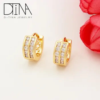 Cheap bulk wholesale earrings Romantic Authentic Sparkling Earrings Jewelry