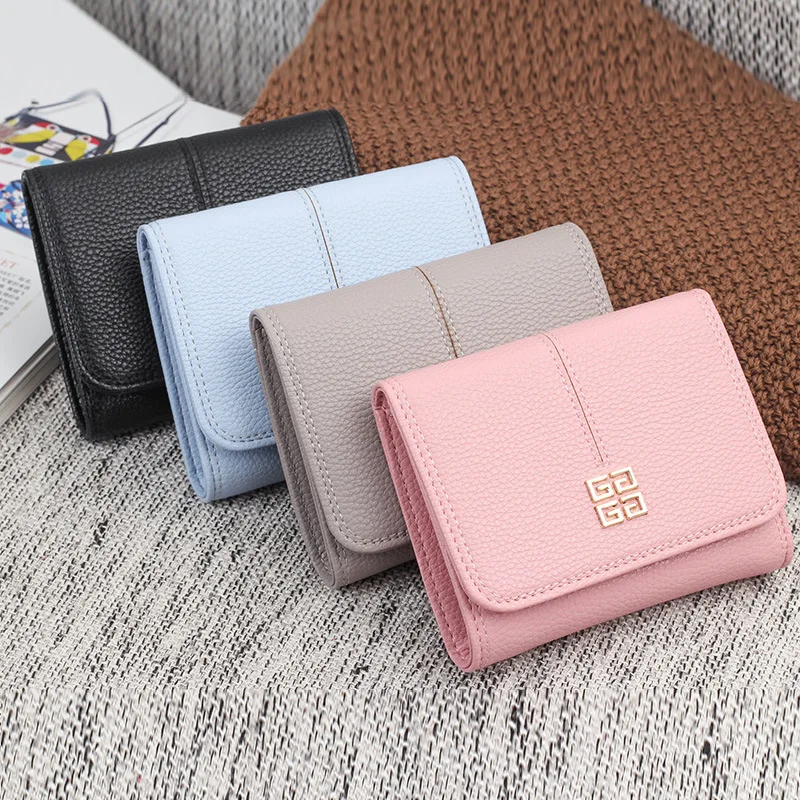 3 fold wallets for ladies