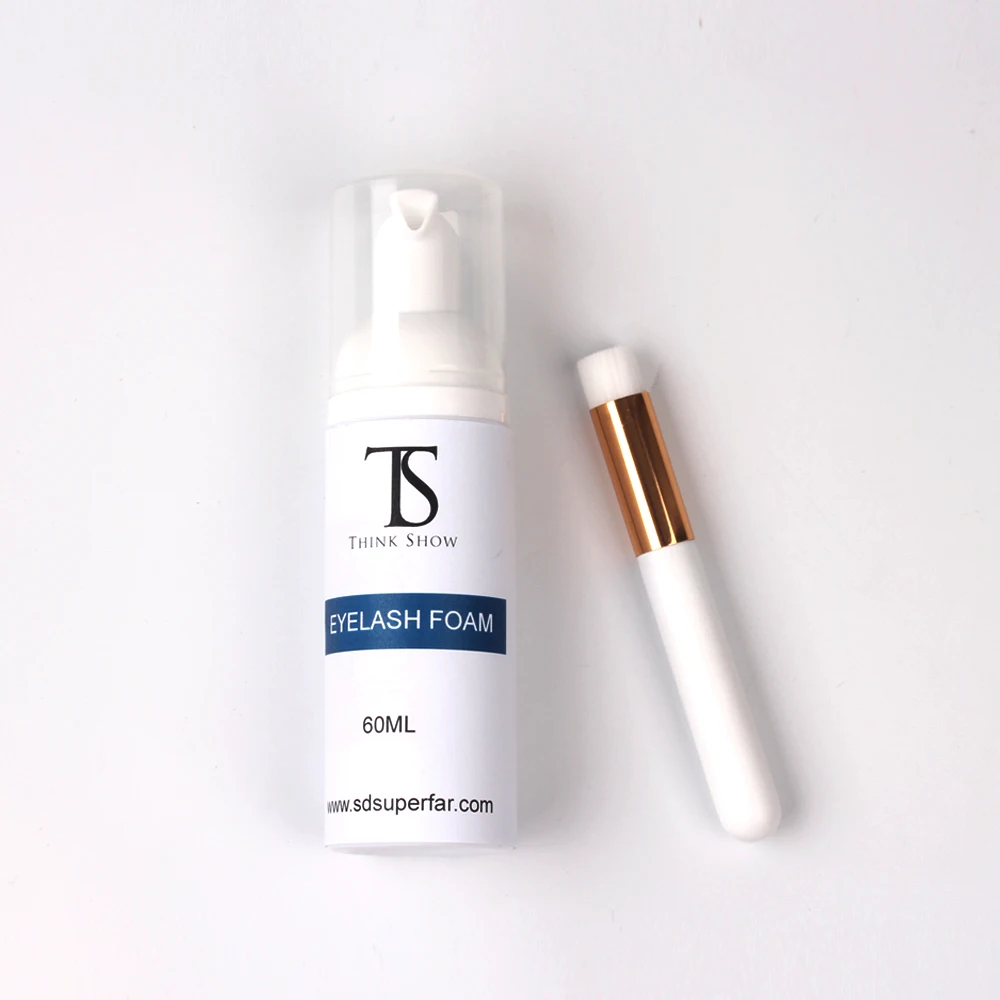 
 Оптовая продажа, без масла, пенопласт для ресниц, очищающее средство для наращивания ресниц, частный бренд, шампунь для ресниц  