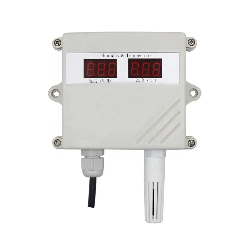 Multi Function Temp Transmitter Greenhouse air Temperature Humidity Sensor