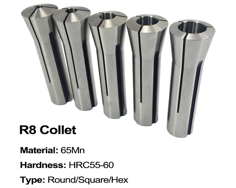 R8 Machine Tools Collet for Lathe Accessories Fixture and Chuck ...