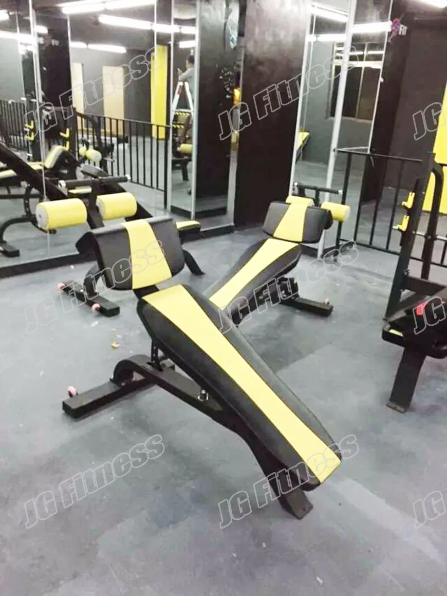 Коммерческое оборудование для тренажерного зала, тренажер для силовых тренировок, Регулируемый Брюшной/хрустящий стенд, JG-1607