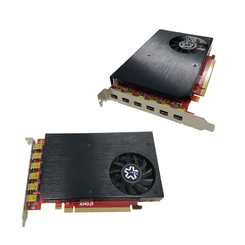 HD7700 Series 2GB GDDR5 128Bit 6 Multi Display Ports Graphics Cards