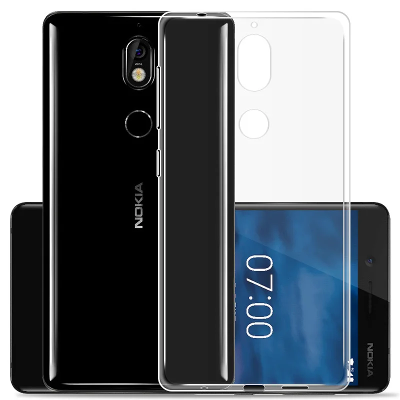 Nokia 7 TPU Case - Transparent Mobile Phone Price in China