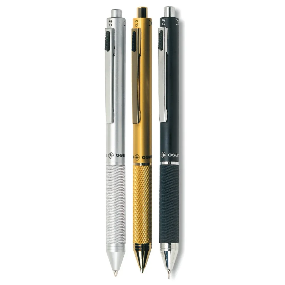 
 Многоцветная многофункциональная ручка-КПК, 4 ядра, автоматический карандаш, 0,5 мм, выдвижная шариковая ручка 3 в 1, механический карандаш  