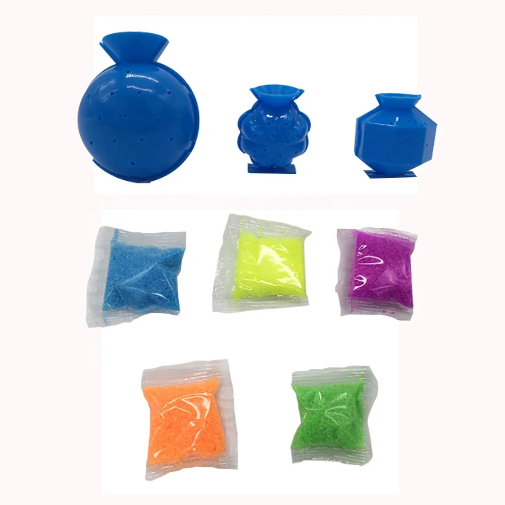 DIY Magic Jumping Sand Bouncing Ball Powder Kit Create Your Own Super Bouncy Ball Toys for Kids