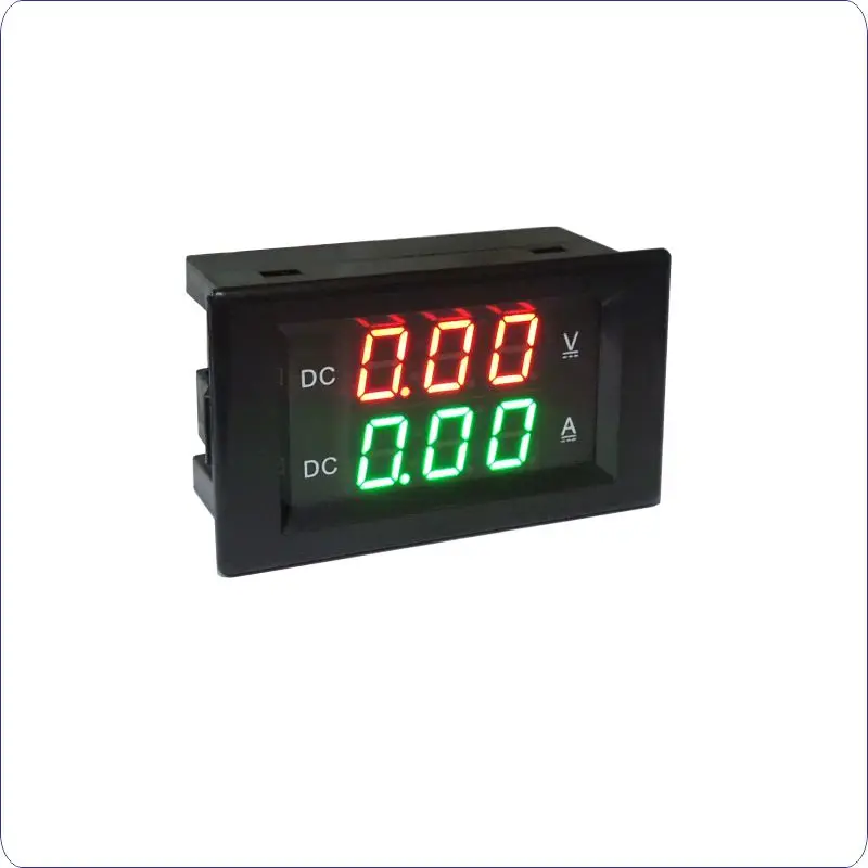 SHUNT 0.39" Dual LED Digital DC600V 100A Voltmeter Ammeter Voltage Amps Meter 