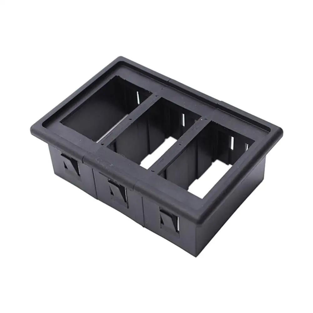 12v 24v Rocker Switch Panel With Led Voltage Meter For Car Marine Boat Truck Buy Blank Rocker