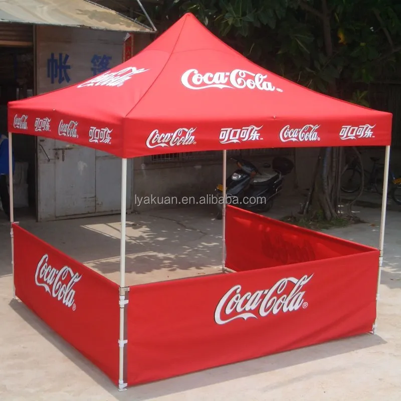 Высокое качество печать на заказ прочный поставщик выставки imprin реклама Выдвижная палатка
