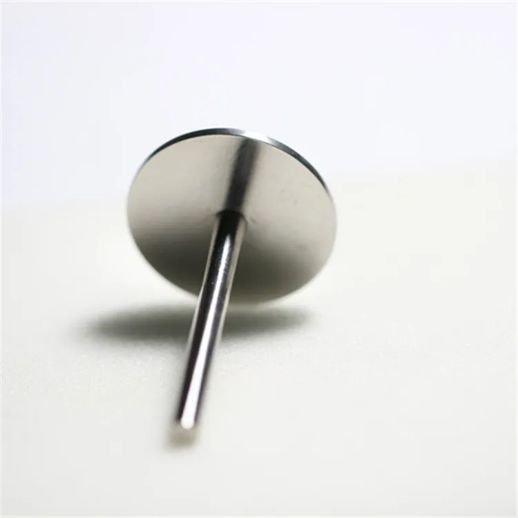 High Quality Stainless Steel Slender  Micro Motor Shafts With Flat Head for Toy Boat