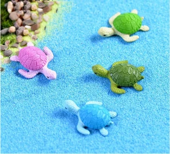 Lot De 200 Mini Tortues En Résine – 0,6 X 0,9 Cm, Luminescentes, Pour Maison De Poupée, Jardin Féerique Et Artisanat