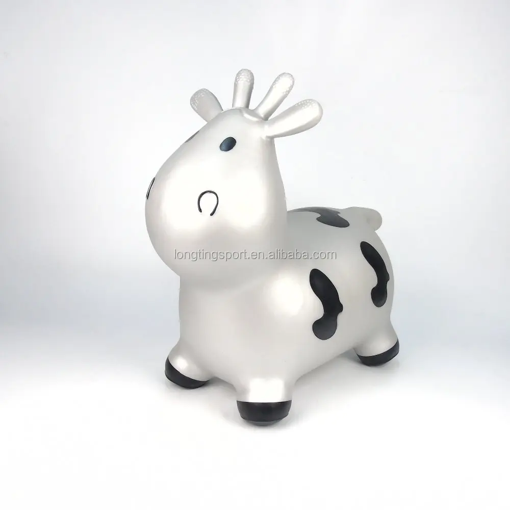 
Новая стильная резиновая игрушка для прыжков на ковах, надувная ферма с животными 