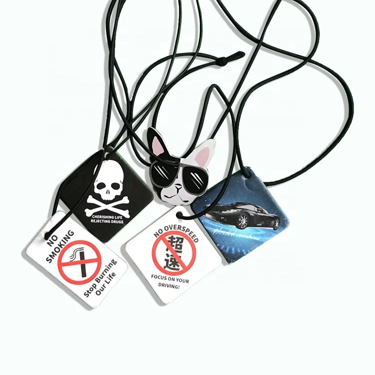 
Пользовательские высокое качество хороший запах висит бумага unsceted автомобиля освежитель воздуха заготовки 