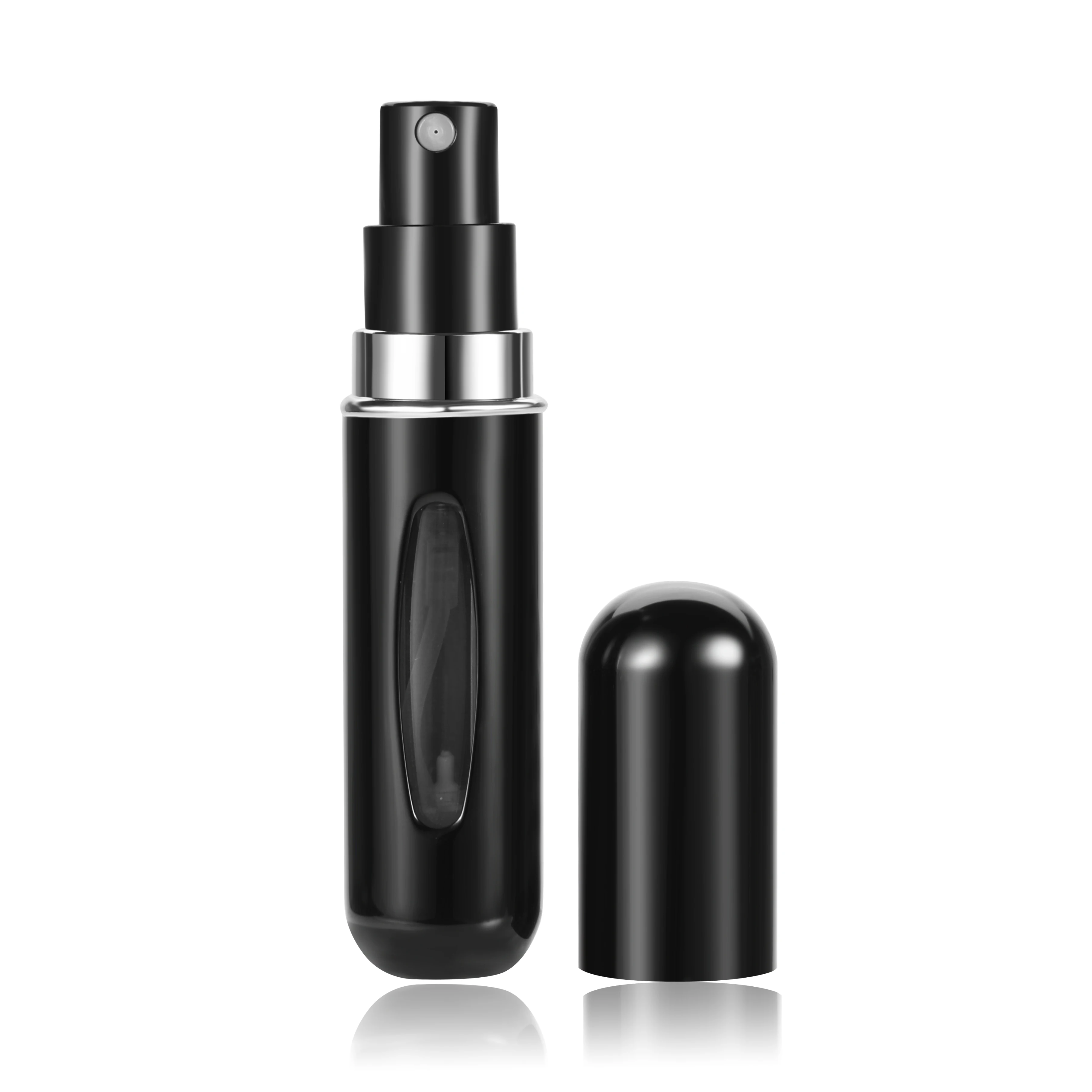 MUB Mini 5ml Refillable Perfume Spray Bottle Aluminum Spray Atomizer P –  Baby Lu Glam Cosmetics