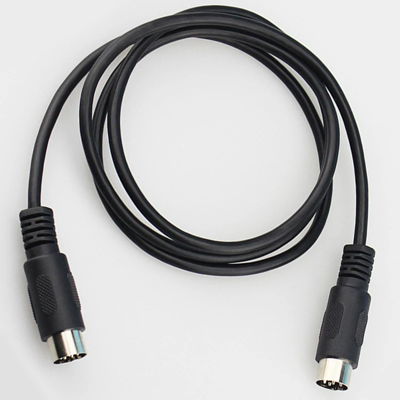 lidelse bruger parallel Source Black 8 Pin Mini Din Male Cable Subwoofer Cord For Audio System on  m.alibaba.com