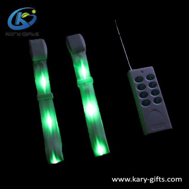Light up Crowd Concert DMX Activated Remote Controlled LED Bracelet