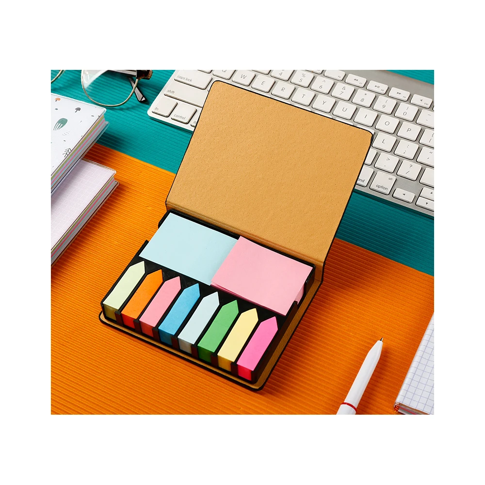 Make Your Own Rectangular Bookmark Unique Multi Colored Combined Sticky ...