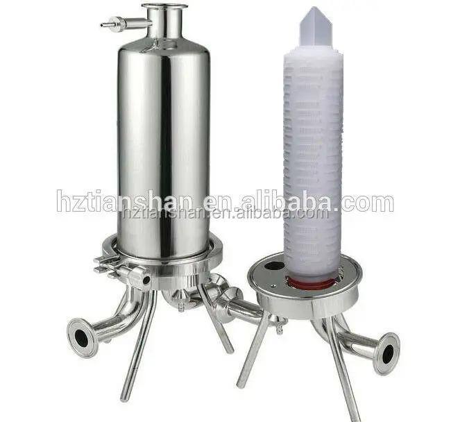 Micron Filter System for Vodka and Alcohol Distillery