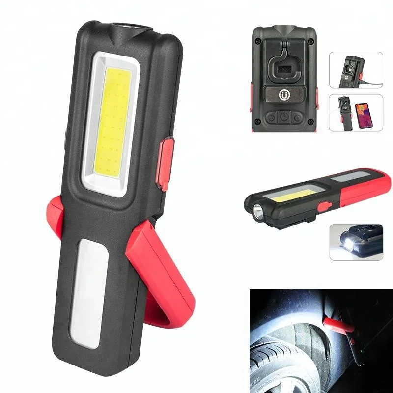 Linterna LED Recargable Con Base Magnética Y Regulable | 2000-2999 Lúmenes | USB | Impermeable | AUTOXBERT