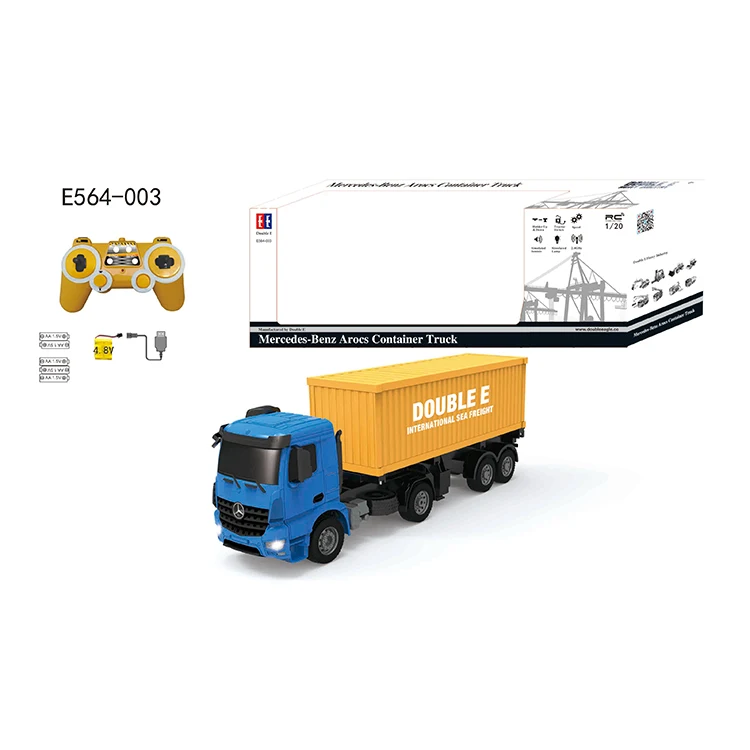 120 2.4g Rc Model Container Truck E564003 Authorized Rc Shipping