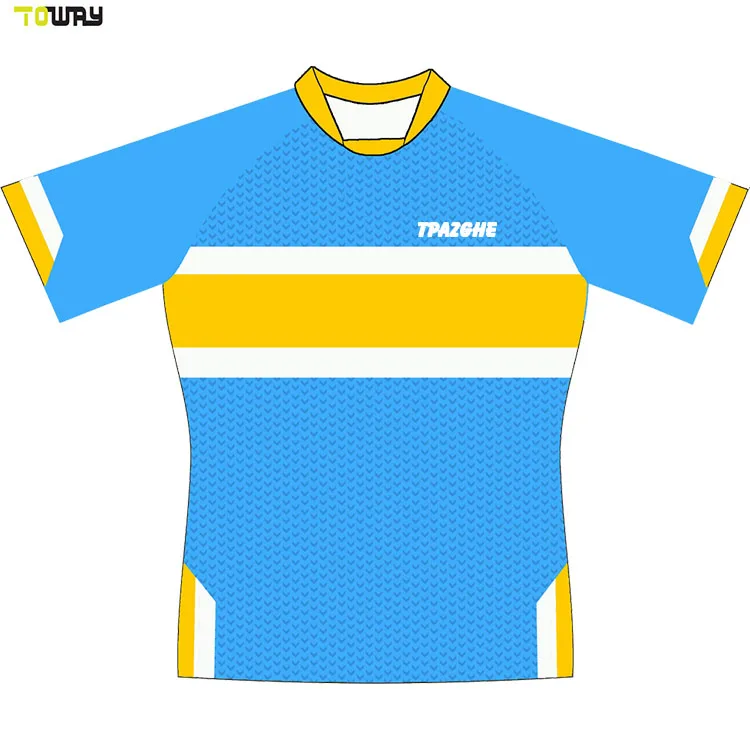 Sublimated Wholesale Custom Blank Rugby Polo Shirts