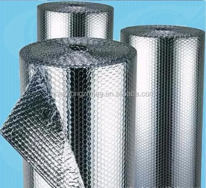 Air Bubble Film Laminated with Both Side Pure Aluminium Foil or Metalized PET Film