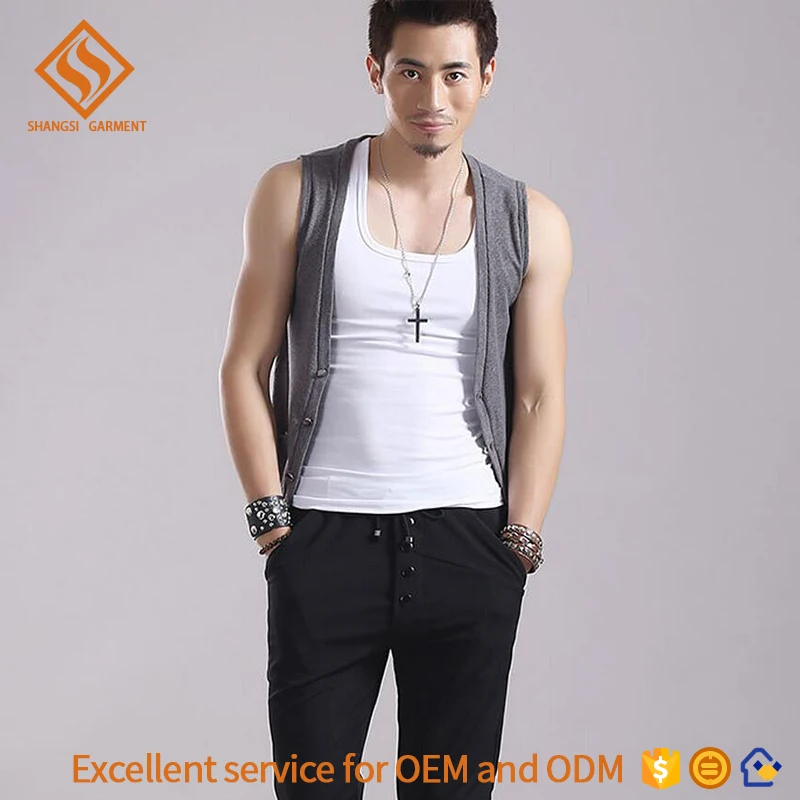 mens sleeveless cardigan sweater vest