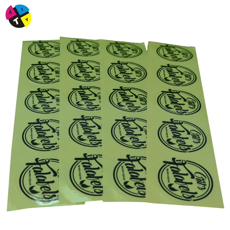 sticker plain paper