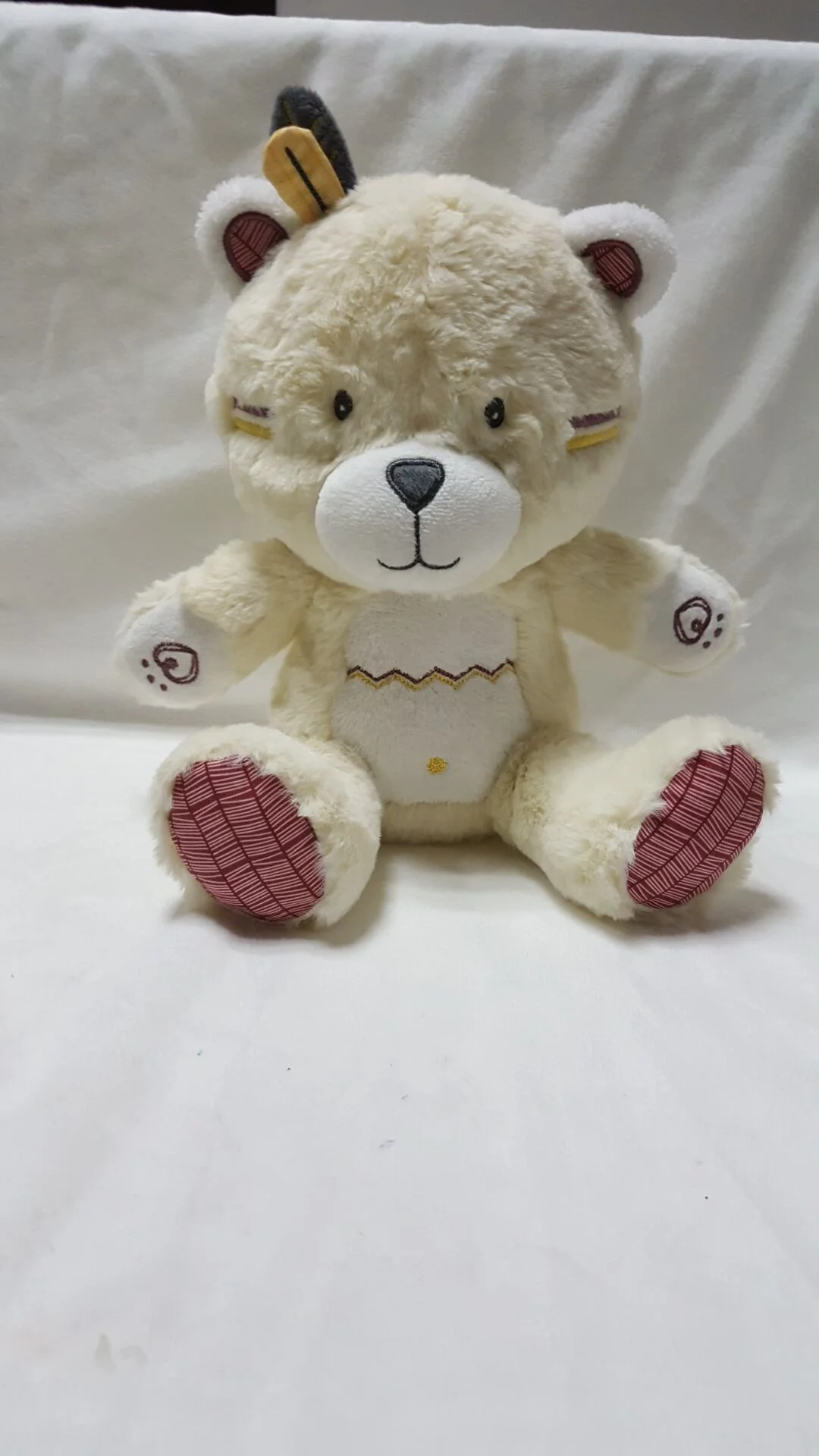 Customize Musical Teddy Bear Baby Sound Machine Lullaby Toy for Baby Shower Gift Plush Toys