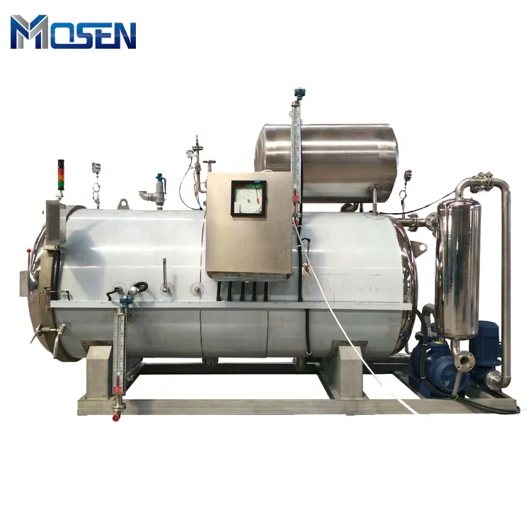 Mosen Water Spray Food Retort Machine