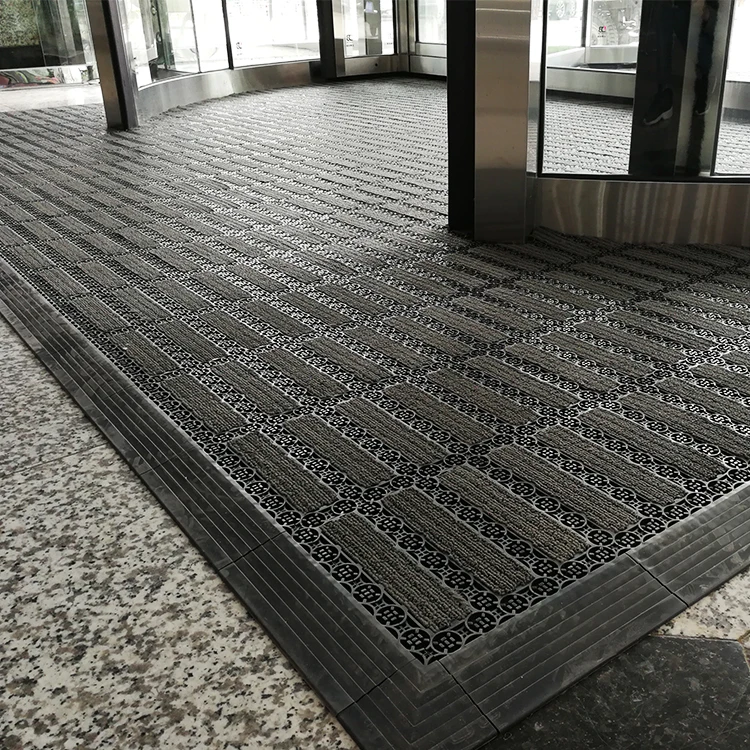 Modular Plastic Floor Clear Runners Anti Fatigue Rubber Carpet Rug Mat