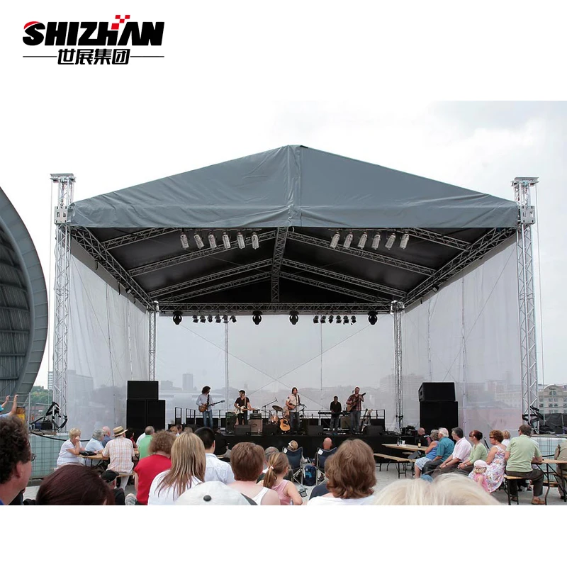 20 Meter Span Aluminum Truss Structure/12' Roof Truss