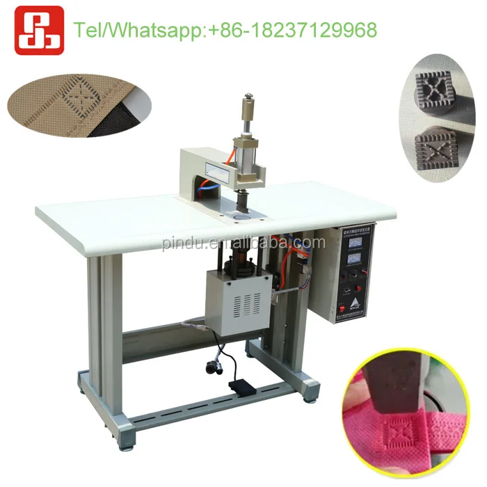 Ультразвуковой аппарат для запечатывания пакетов из нетканого материала машины изготовления