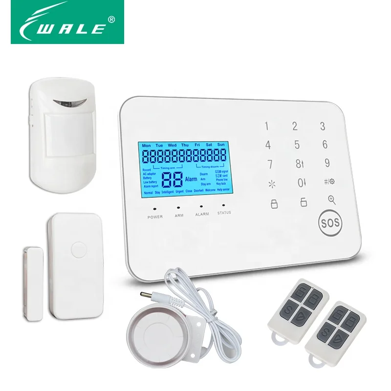 Factory Price GSM Intelligent Auto Usage Home Security GSM Alarm System