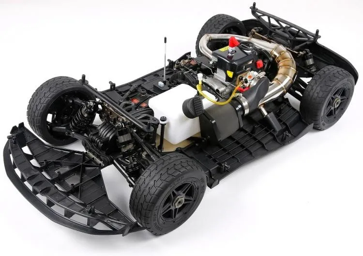 1/5 ドリフトRCカー 2.4G 4WD 36ccガソリンエンジン オンロード