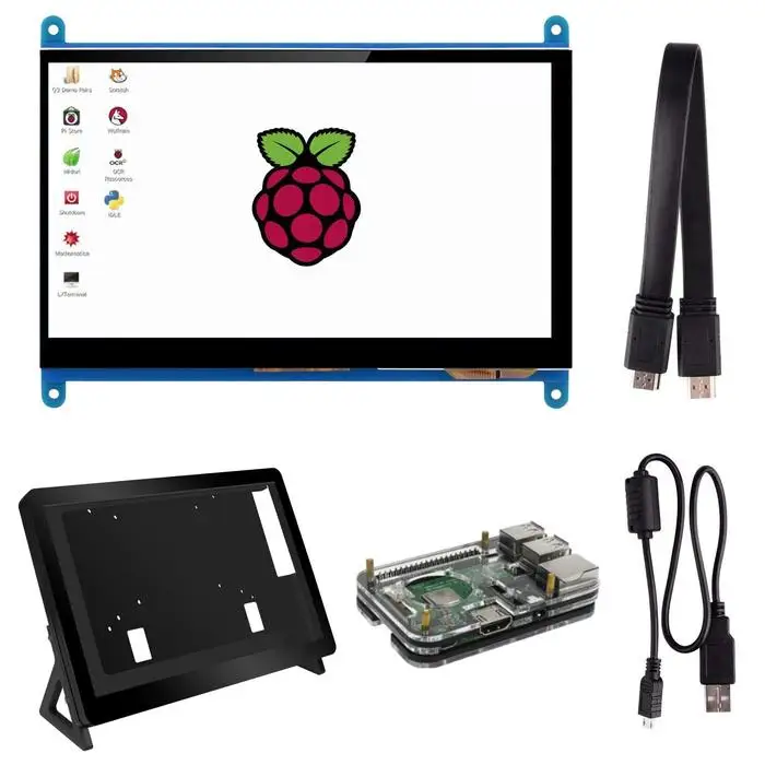 7 lcd touch screen free sample