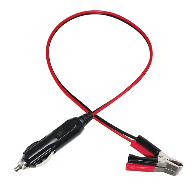 Manufacture Spring Wire Car Cigarette Lighter Adapter Male to Dc Male 5.5*2.1mm Extension Cigar Cable 19