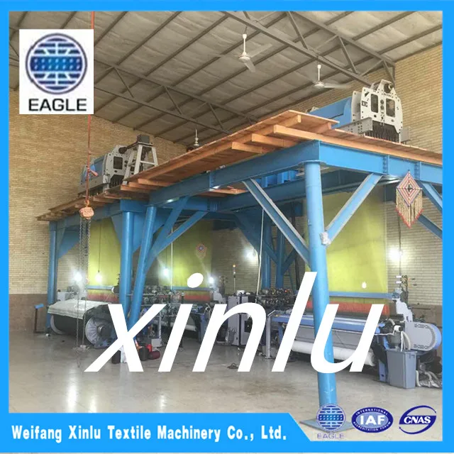 Computerized Jacquard Weaving Loom Automatic Rapier Weaving Machine Rapier Power Loom